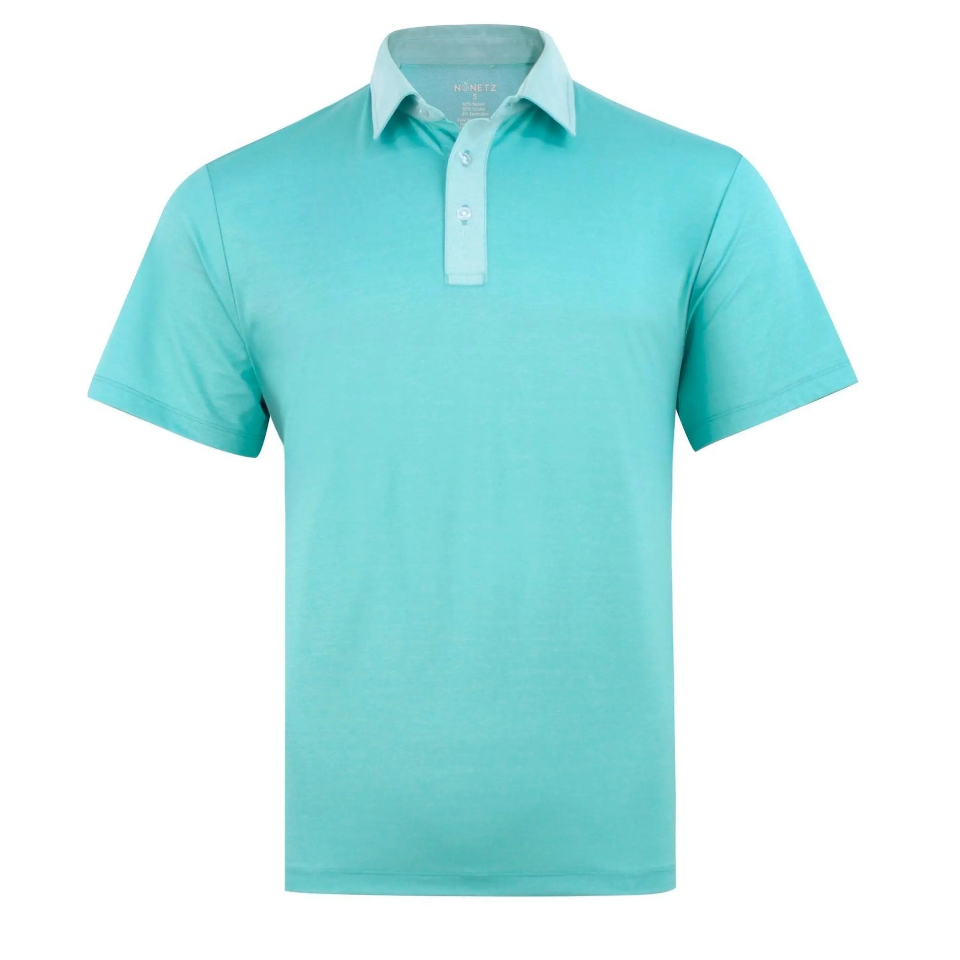 Lightweight performance polo that keeps you 300% cooler on the golf course in green