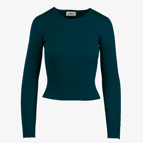 Women's Cate Ribbed Long Sleeve Top