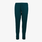 Women's Chelsea Jogger pants in peacock blue color