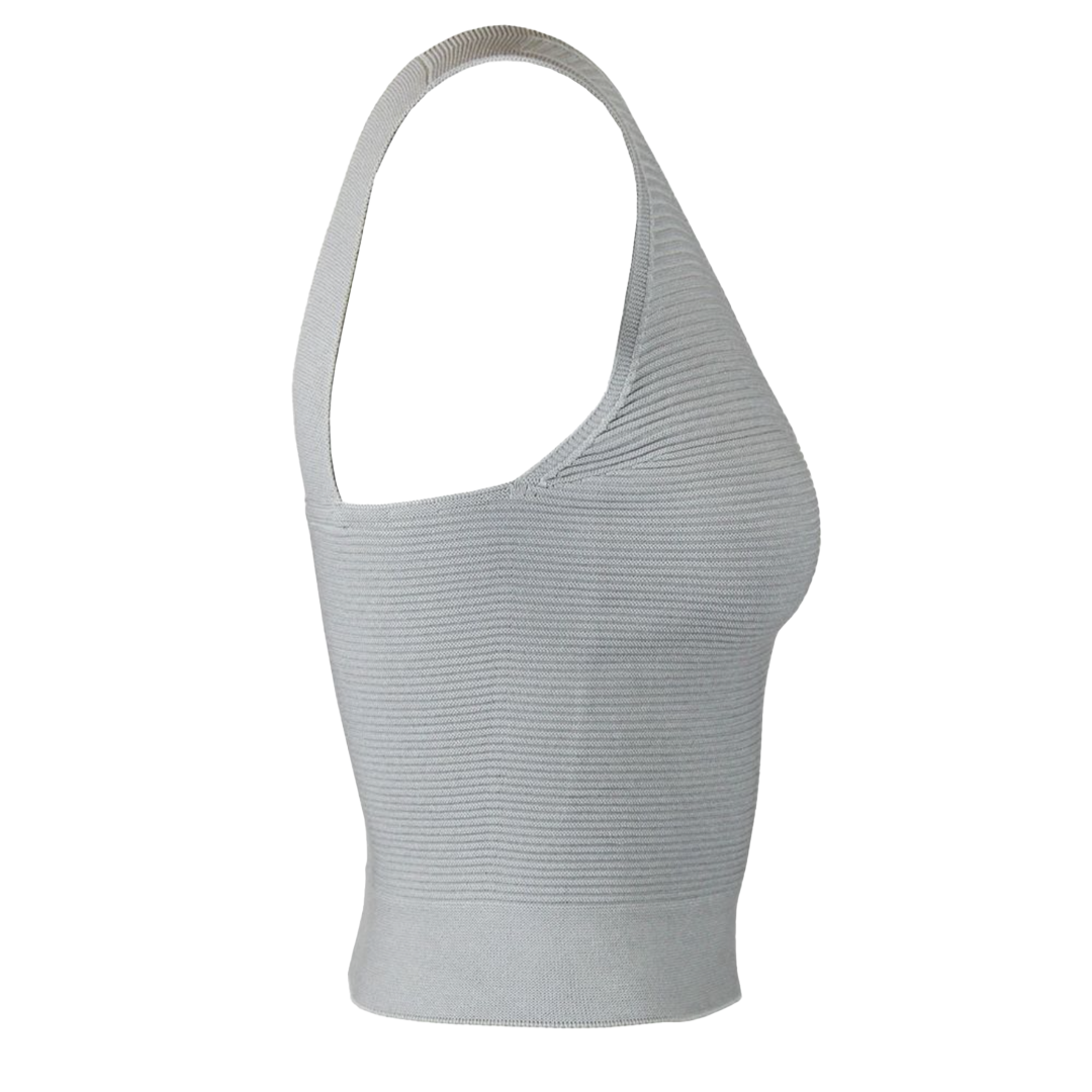 breathable fabric seamless womens tank top