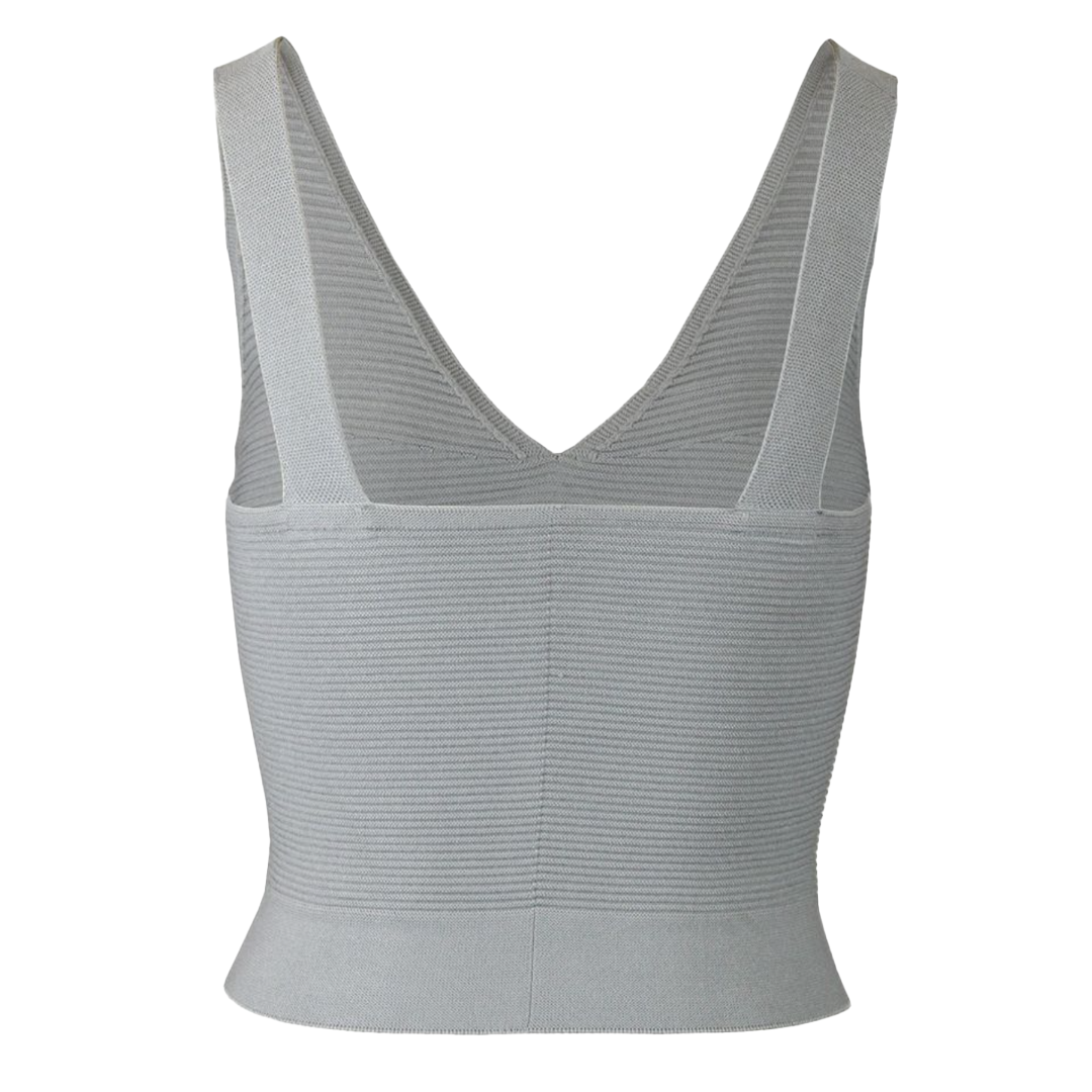 eco-friendly fashion womens sleeveless tank top v neck 