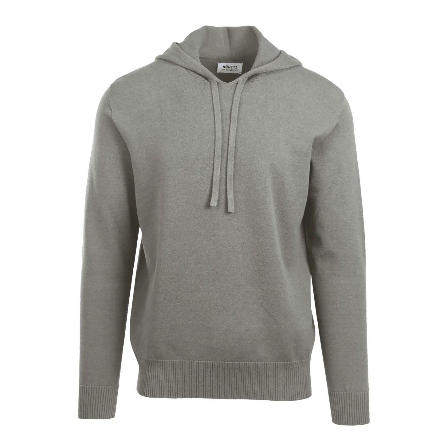 NoNetz clothing Cement colored hooody
