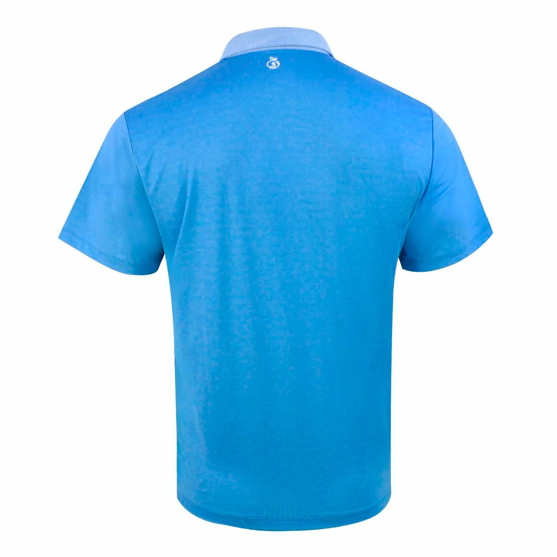 Mens Blue Polo Back