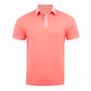 Beat Heat Mens Pink Polo Front