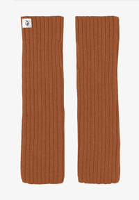 Burnt Orange Finger Gloves