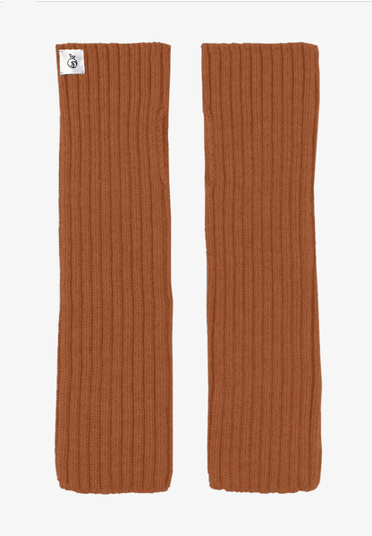 Burnt Orange Finger Gloves