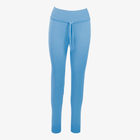 Women's Charlotte High-Waisted Jogger in light blue with drawstring waist