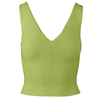 Sustainable clothing womans tank top pistachio