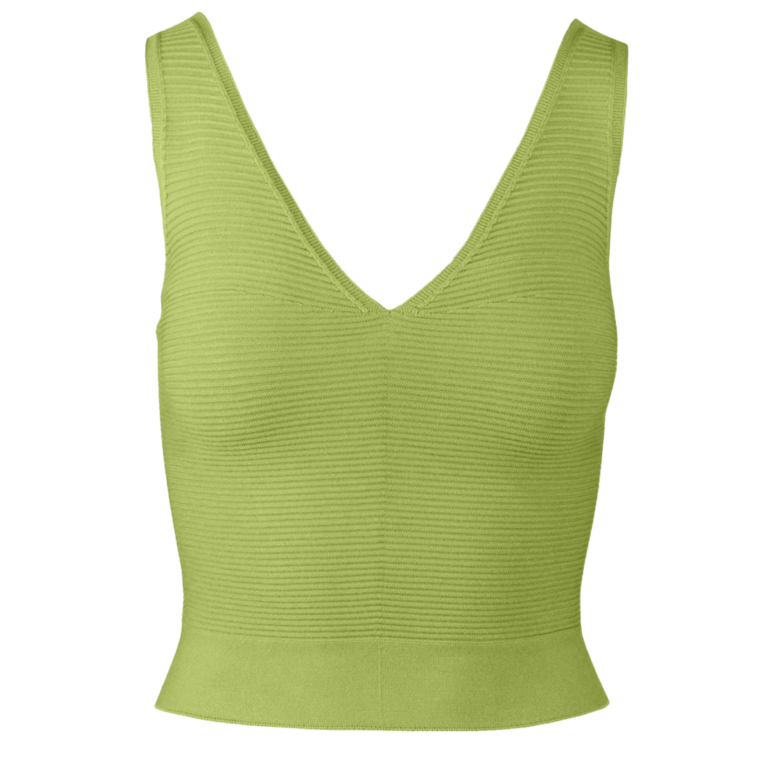 Rash-free clothing womans tank top pistachio