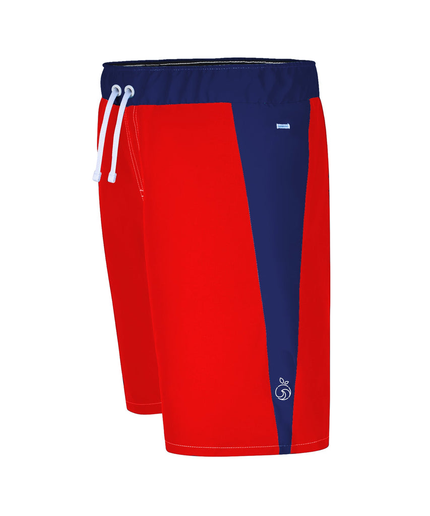 Boys Slim Fit 6.5" Inseam Made in the USA Anti Chafe Swim Trunks